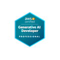 AWS Certified Generative AI Developer – Professional badge