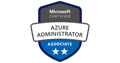 Microsoft Certified: Azure Administrator Associate badge