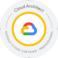 Google Cloud Professional Cloud Architect badge