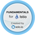 Fundamentals for Istio by Solo.io badge